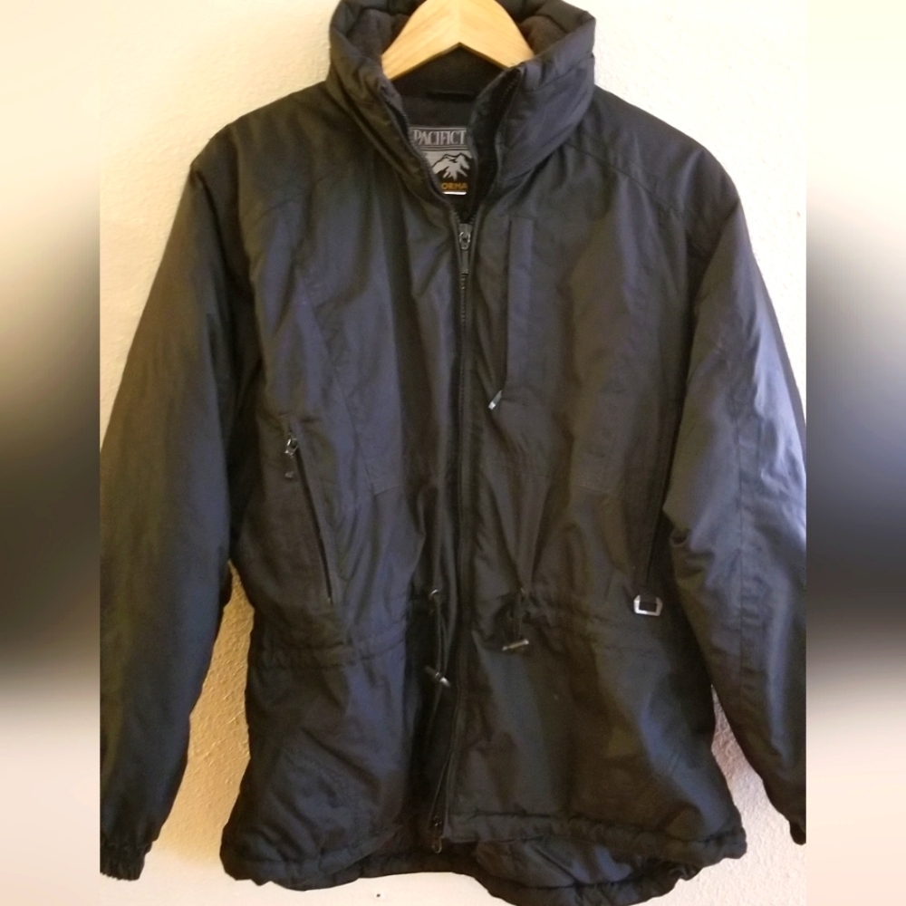 Pacific Trail womens black ski jacket size M